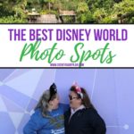 A Disney picture is worth a thousand words! We have the best Walt Disney World picture spots covered. here are the best photo locations in all four Walt Disney World theme parks. So stop and take a Disney family photo, or a Disney selfie and one of these special locations. #disneyplanningtips #disneyphotos #disneyworldhacks