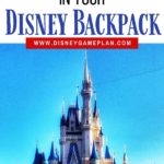 Wondering What to Pack for Disney Parks? Pack These Essentials in your park bag before you head to Disney World for the day. Before heading to the parks, make sure you are prepared for your Disney Day. Follow these helpful Disney Packing Tips so you know what to pack in your Disney Backpack. #disneybackpack #disneypackingtips #disneyhacks