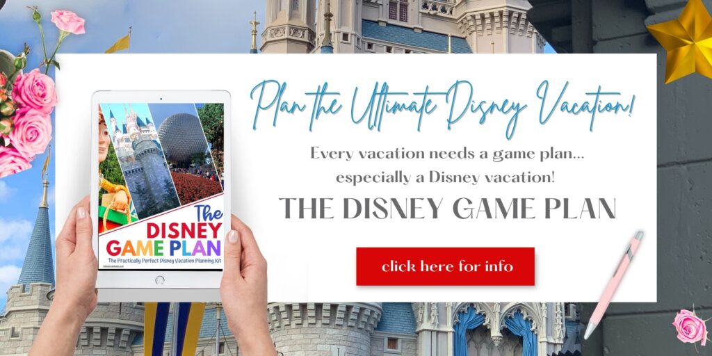 How to plan the best Disney vacation. Printable Disney vacation Planner